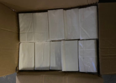 Facial Tissues - Cellophane Wrapped - 2 ply 85 Sheets per Pack - 100 Packs Per Carton