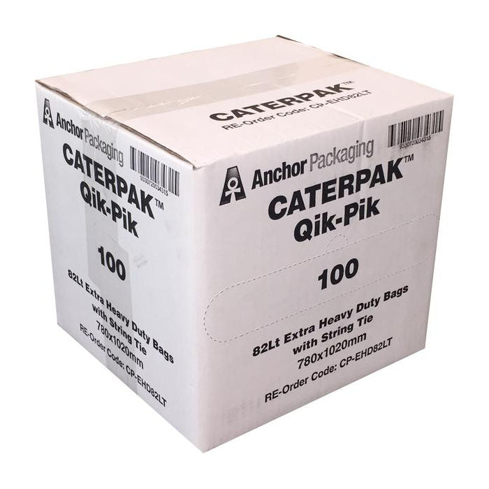 Garbage Bags - 82 Litre Bag - 38 um - 780mm x 1020mm - 100 Bags