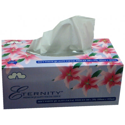 White Standard Tissues - 180 Sheets per Box - 36 Boxes