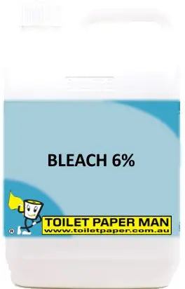 Toilet Paper Man - Bleach 6% - 5 Litre - Buy your chemicals online