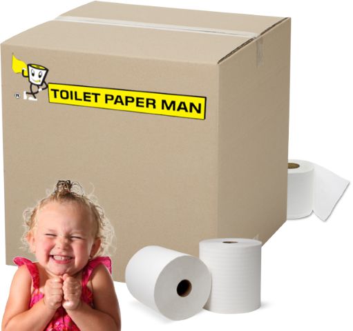 Superior Non-Scented Toilet Paper - Individually Wrapped - 2ply 400 Sheets per Roll - 96 Rolls Toilet Paper - Buy Bulk toilet paper online.