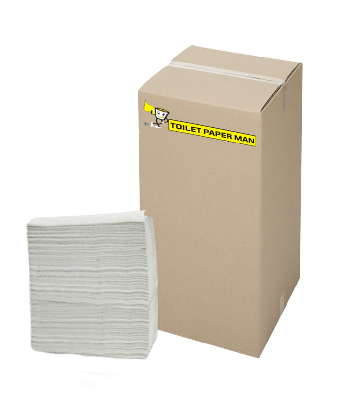 Wide Fold - 2 ply - White Interleaved Paper Towel - 22.5 x 23 cm - 4000 Sheets Interleaved Paper Towel per Carton