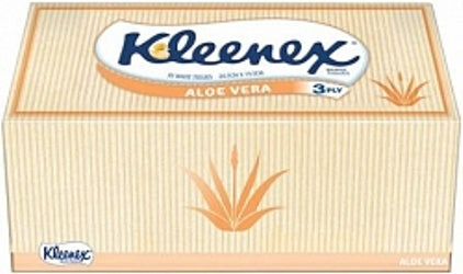 Kleenex Tissues - Aloe Vera - 90 per Box - 24 Boxes