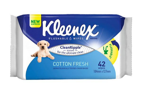 Kleenex Wet Cleansing Cloths - 42 Per Pack - 10 Packs