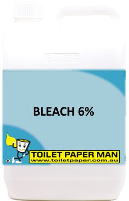 Toilet Paper Man - Bleach 6% - 5 Litre - Buy your chemicals online