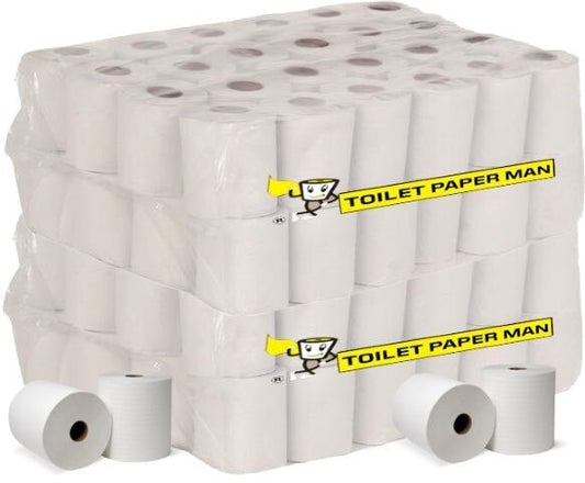 Mr Super Soft Toilet Paper - Individually Wrapped - 2 ply 400 Sheets/Roll - 96 Rolls Toilet Paper - Buy Bulk toilet paper online.