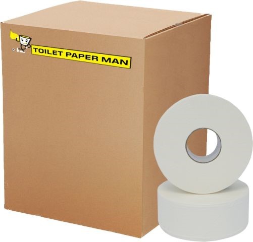 Mr X Jumbo Rolls - 2 Ply 300 Metre Per Roll - 16 Rolls of Jumbo Toilet Paper - Buy Bulk Jumbo toilet paper online.