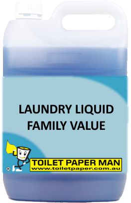 Toilet Paper Man - Laundry Liquid - Family Value - 5 Litre - Buy your chemicals online