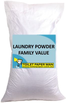 Toilet Paper Man - Laundry Powder - Family Value - 10 Kg Bag